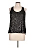 Kirra 100% Polyester Black Sleeveless Top Size L - photo 1