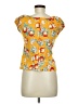 Hell Bunny Yellow Short Sleeve Blouse Size M - photo 2