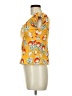 Hell Bunny Yellow Short Sleeve Blouse Size M - photo 5