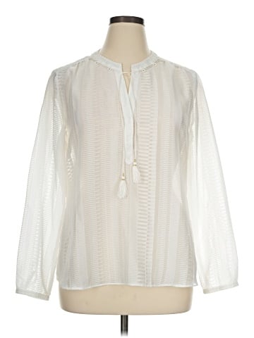 Nic + Zoe Long Sleeve Blouse (view 1)
