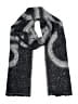 Calvin Klein 100% Polyester Gray Scarf One size - photo 1