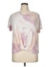 Democracy Tie-dye Pink Short Sleeve Top Size XL - photo 1