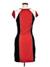 Express Color Block Red Cocktail Dress Size M - photo 2