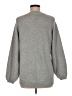 Nine West 100% Polyester Gray Pullover Sweater Size M - photo 2