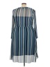 ELOQUII Stripes Blue Casual Dress Size 18 Plus - photo 2
