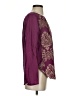 Sundance 100% Polyester Burgundy Long Sleeve Blouse Size XS - photo 4