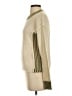 Hem & Thread Tweed Ivory Turtleneck Sweater Size S - photo 5