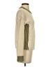 Hem & Thread Tweed Ivory Turtleneck Sweater Size S - photo 4