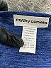Cathy Daniels Blue 3/4 Sleeve Top Size L - photo 7