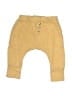 Rylee + Cru 100% Cotton Solid Yellow Casual Pants Size 3-6 mo - photo 1