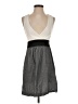 Chesley Color Block Gray Casual Dress Size S - photo 1