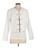 Susan Graver 100% Polyester Ivory Jacket Size 8 - photo 1