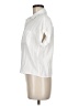 Max Studio 100% Rayon White Short Sleeve Blouse Size M - photo 5