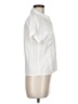 Max Studio 100% Rayon White Short Sleeve Blouse Size M - photo 4