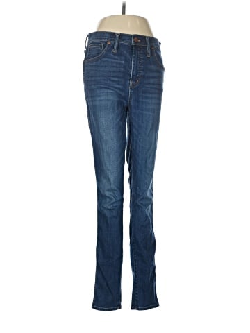Madewell Tall 10" High-Rise Skinny Jeans in Danny Wash: TENCEL&trade; Denim Edition (view 1)
