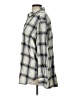 Gap 100% Cotton Plaid Gray Long Sleeve Button-Down Shirt Size L (tall) - photo 5