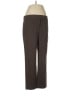 Ann Taylor Chevron-herringbone Brown Gold Dress Pants Size 8 - photo 1