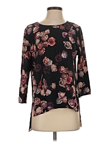 Wilfred 3/4 Sleeve Silk Top (view 1)