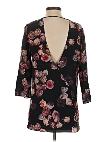 Wilfred 3/4 Sleeve Silk Top (view 2)