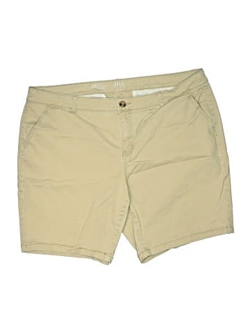 a.n.a. A New Approach Khaki Shorts (view 1)