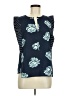 J.Crew 100% Polyester Blue Sleeveless Blouse Size 6 (petite) - photo 1