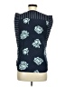 J.Crew 100% Polyester Blue Sleeveless Blouse Size 6 (petite) - photo 2