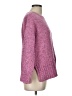 Talbots Outlet Tweed Pink Pullover Sweater Size Lg Petite - photo 4