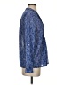 HD in Paris 100% Polyester Blue Long Sleeve Blouse Size 2 - photo 4