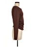 Shein Brown Long Sleeve Top Size 6 - photo 4