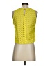 Tish Cox Yellow Sleeveless Blouse Size XS - photo 2