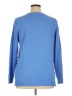 Woman Within 100% Cotton Blue Pullover Sweater Size 14 (M) - photo 2