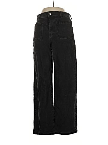 Madewell The Emmett Wide-Leg Jean in Newtown Wash: Patch Pocket Edition (view 1)