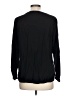 JM Collection 100% Rayon Black Long Sleeve Top Size L - photo 2