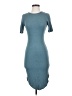 Forever 21 Solid Teal Casual Dress Size S (estimated) - photo 1