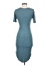 Forever 21 Solid Teal Casual Dress Size S (estimated) - photo 2