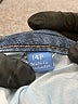 Simply Vera Vera Wang Solid Blue Jeans Size 14 (petite) - photo 5