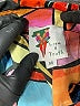 Live 4 Truth 100% Polyester Print Orange Long Sleeve Blouse Size M - photo 7