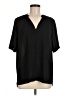 Not Your Daughter's Jeans Black Short Sleeve Blouse Size M - photo 1