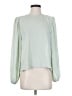 Shinestar 100% Polyester Green Long Sleeve Blouse Size M - photo 1