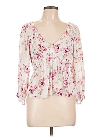 Crave Fame By Almost Famous 3/4 Sleeve Blouse (view 1)