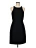 J.Crew 100% Polyester Solid Black Cocktail Dress Size 6 - photo 1