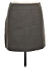 Uniqlo Solid Gray Casual Skirt Size L - photo 1