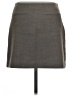 Uniqlo Solid Gray Casual Skirt Size L - photo 2