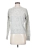 Madewell 100% Cashmere Metallic Silver Cashmere Pullover Sweater Size XXS - photo 1