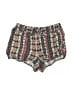 Pink Republic 100% Rayon Paisley Green Shorts Size M - photo 1