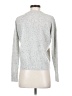 Madewell 100% Cashmere Metallic Silver Cashmere Pullover Sweater Size XXS - photo 2
