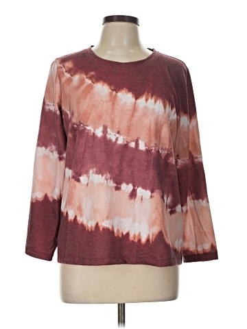 Christopher & Banks 3/4 Sleeve T-Shirt (view 1)