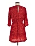 Cooperative 100% Polyester Hearts Red Casual Dress Size M - photo 2