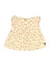 Tea Yellow Short Sleeve Blouse Size 4 - photo 2