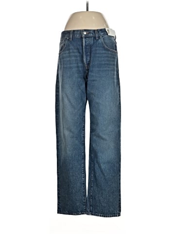 Madewell The Dean Easy Straight Jean in Greendale Wash (view 1)